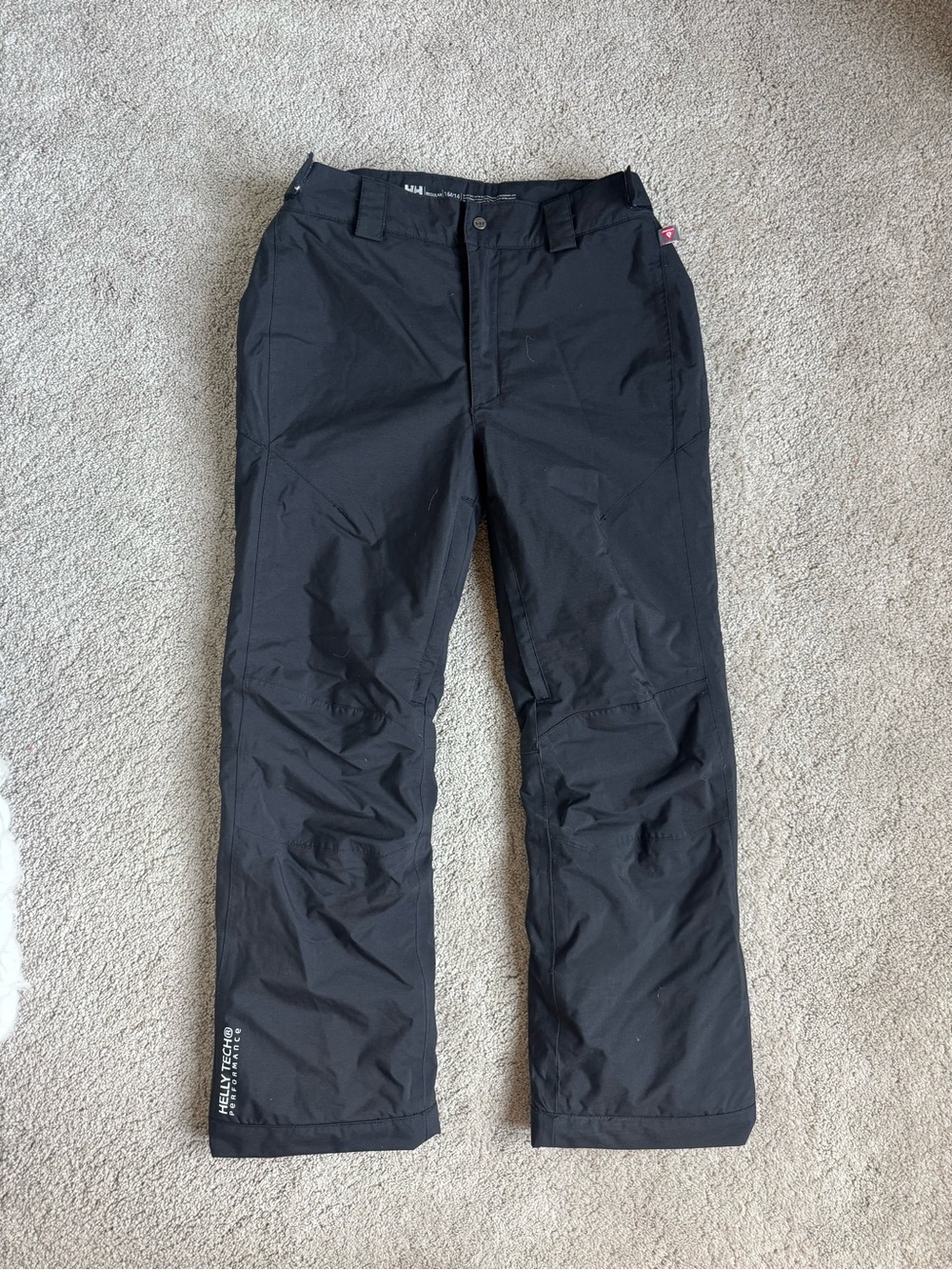 Helly Hansen Black Kids Ski Pants Size 164/14